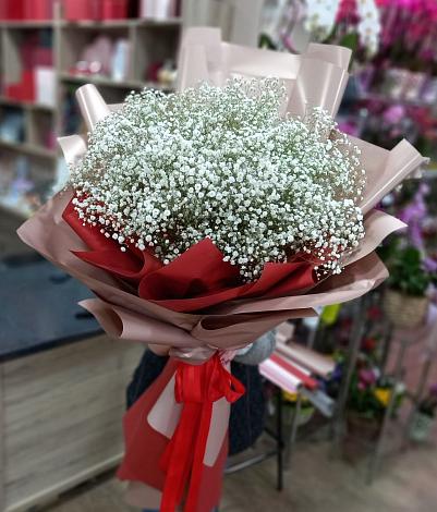 Букет цветов из: Гипсофила в Тюмени