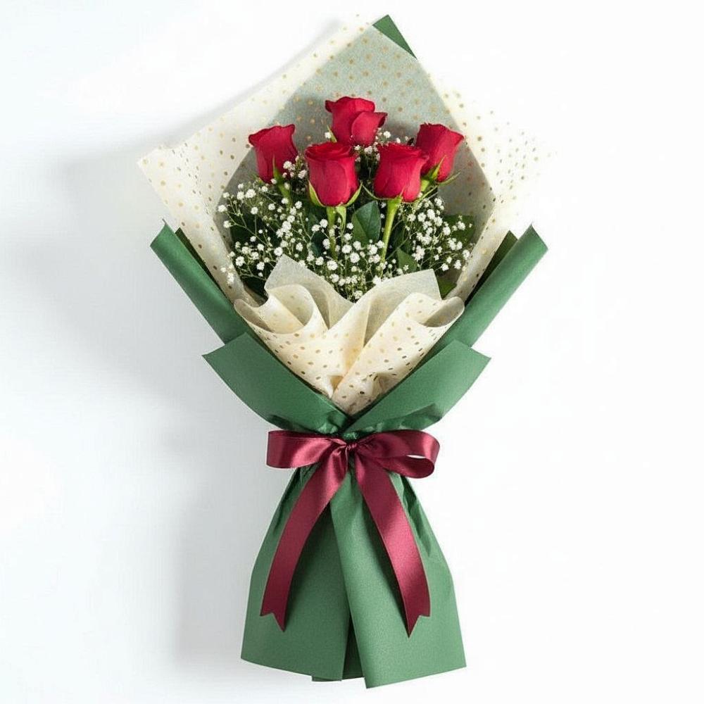 Букет рубиновое очарование в Тюмени Букет цветов из: Розы в Тюмени