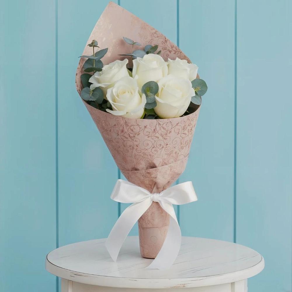 Букет контраст в Тюмени Букет цветов из: Розы в Тюмени