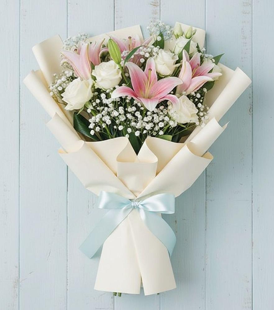 Букет Лилии в Тюмени Букет цветов из: Лилии в Тюмени