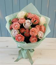 Букет влюбленный романтик в Тюмени Букет цветов из:  Розы в Тюмени