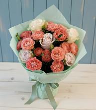 Букет влюбленный романтик в Тюмени Букет цветов из:  Розы в Тюмени