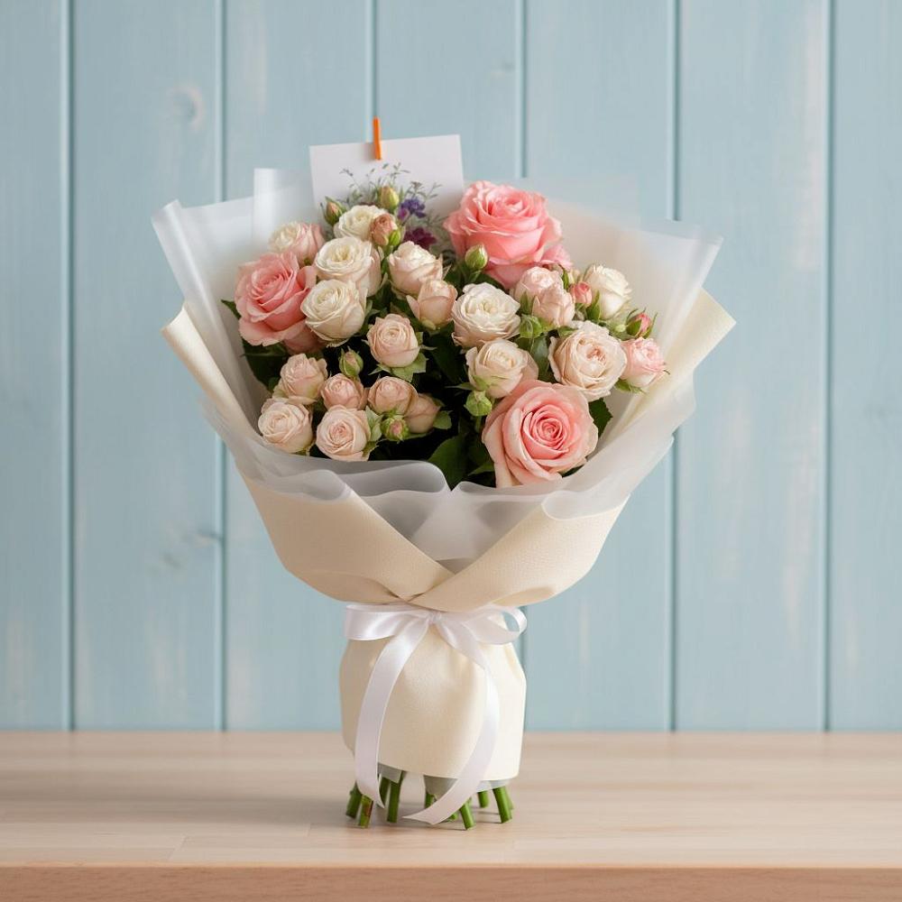 Букет голос любви в Тюмени Букет цветов из: Розы в Тюмени