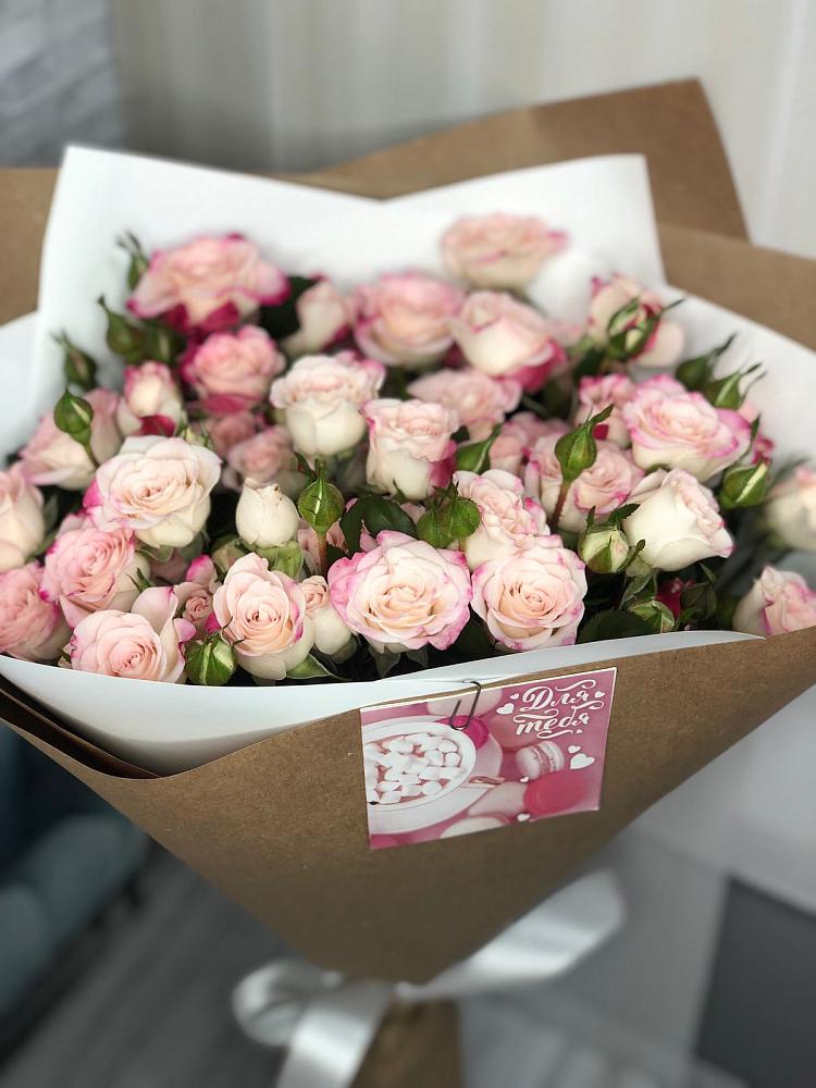 Букет теплый ветер в Тюмени Букет цветов из: Розы в Тюмени