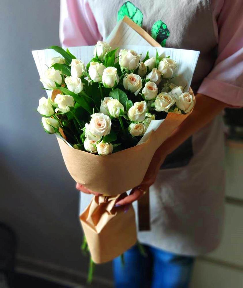 Букет хорошее настроение в Тюмени Букет цветов из: Розы в Тюмени