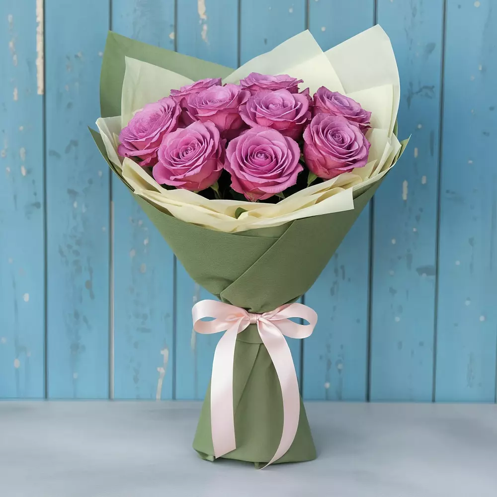 Розы Фёрст Леди в Тюмени Букет Розы Фёрст Леди в Тюмени