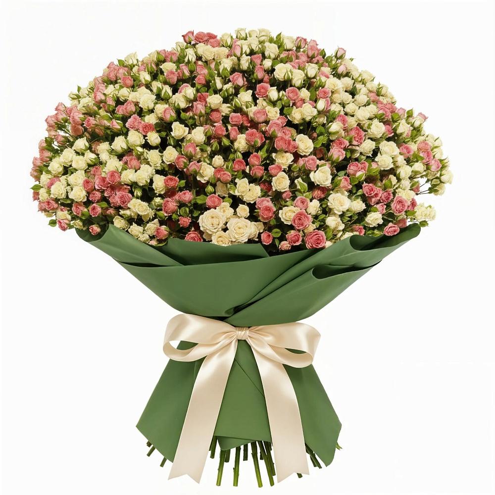 Кустовые розы премиум в Тюмени Букет Кустовые розы премиум в Тюмени