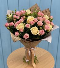 Букет варенье из роз в Тюмени Букет цветов из:  Розы в Тюмени