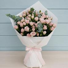 Букет Нежное касание в Тюмени Букет цветов из:  Розы в Тюмени