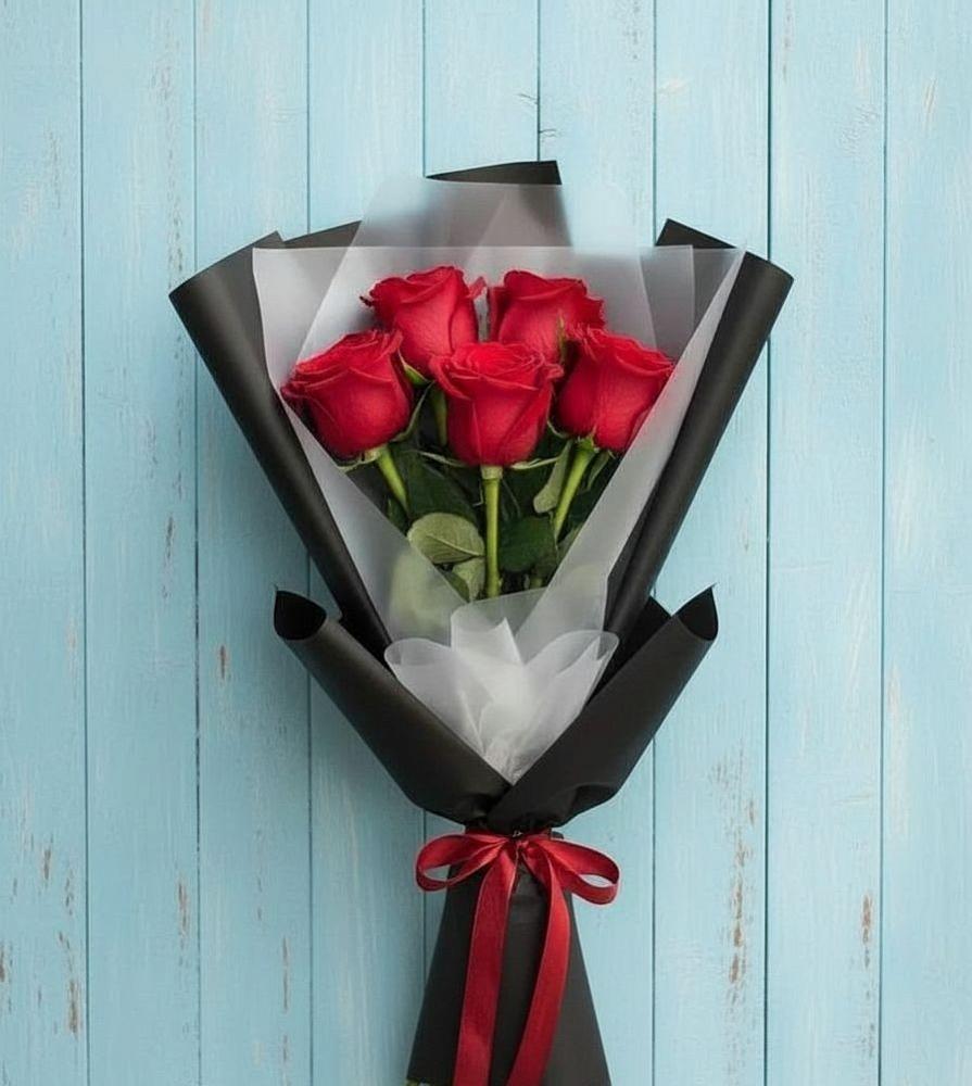 Букет в ритме города в Тюмени Букет цветов из: Розы в Тюмени