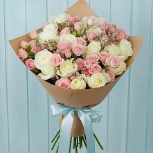 Букет романтичный подарок в Тюмени Букет цветов из:  Розы в Тюмени