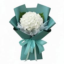 Букет Лёгкое облако в Тюмени Букет цветов из:  Гортензия в Тюмени